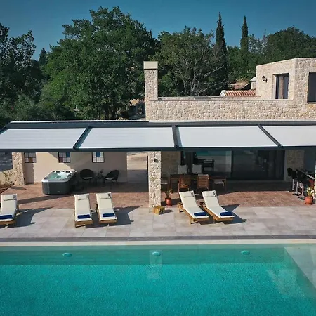 Villa Stratos Corfu -Private Pool And Hot Tub Exterior foto